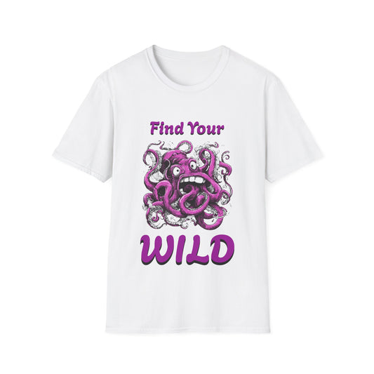 Wild Octopus Unisex T-Shirt