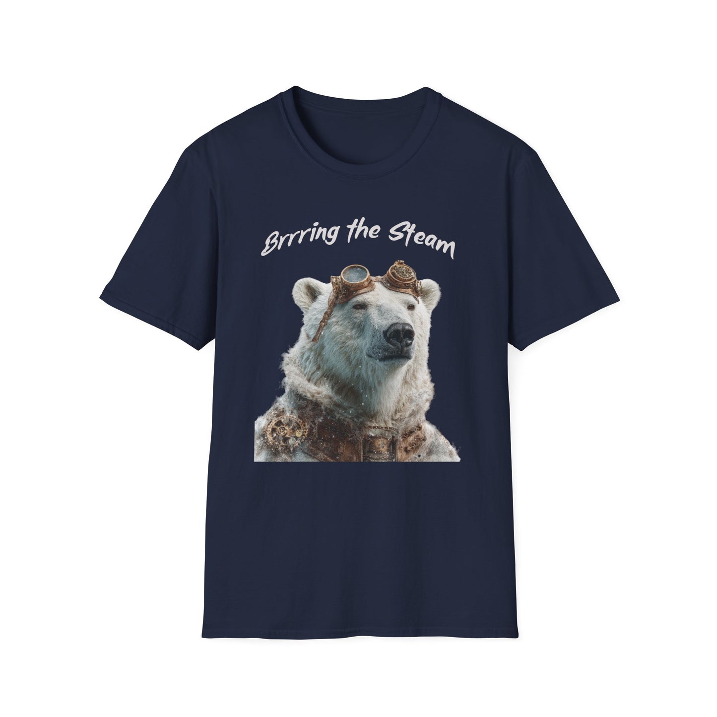 Polar Bear 'Brrring the Steam'  T-Shirt