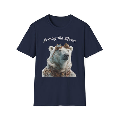 Polar Bear 'Brrring the Steam'  T-Shirt