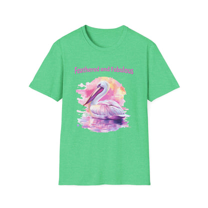 Feathered and Fabulous Pelican T-Shirt