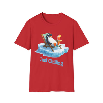 Just Chilling Penguin T-Shirt