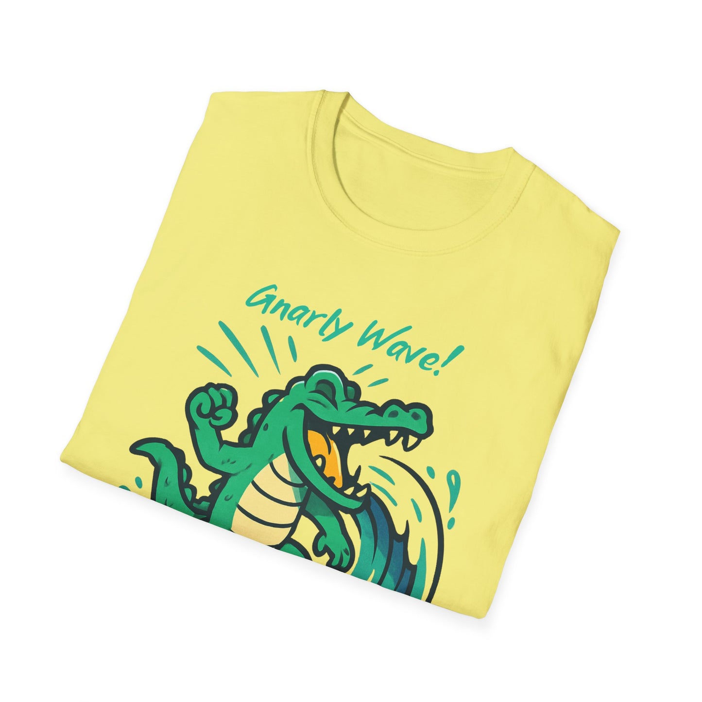 Surfing Crocodile T-Shirt