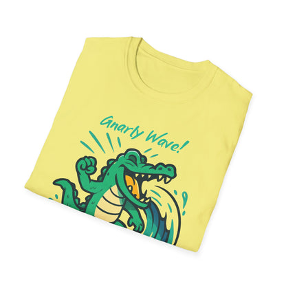 Surfing Crocodile T-Shirt