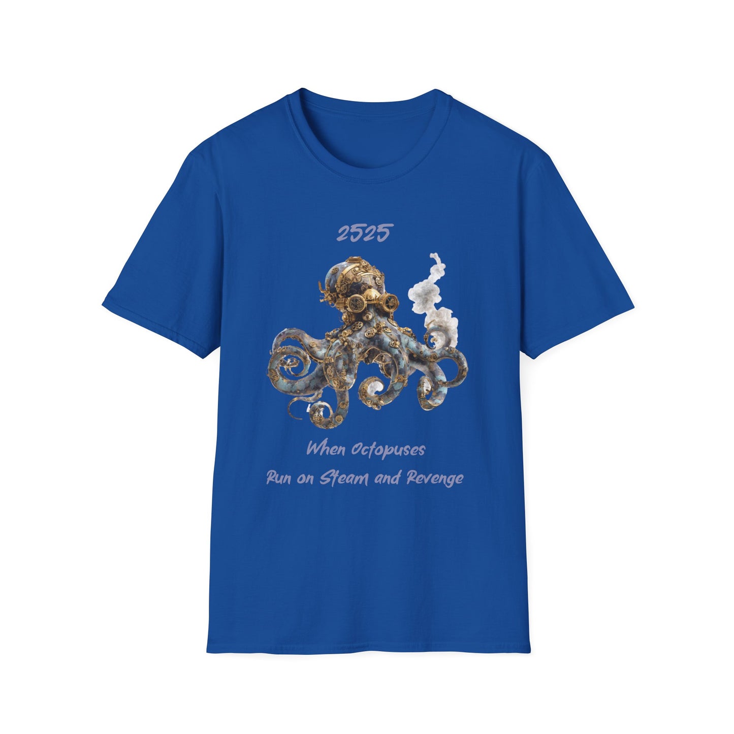 Octopus Steam and Revenge T-shirt
