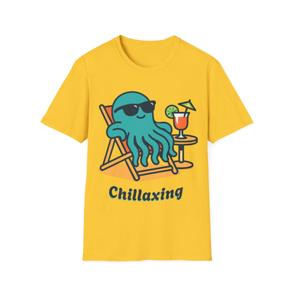 Chillaxing Octopus T-Shirt