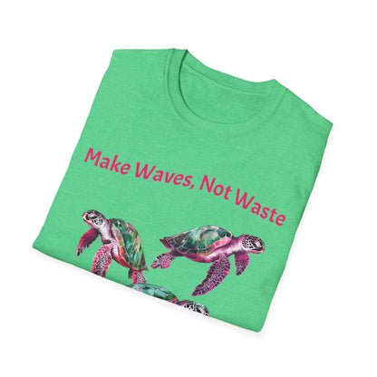 Make Waves Not Waste T- Shirt