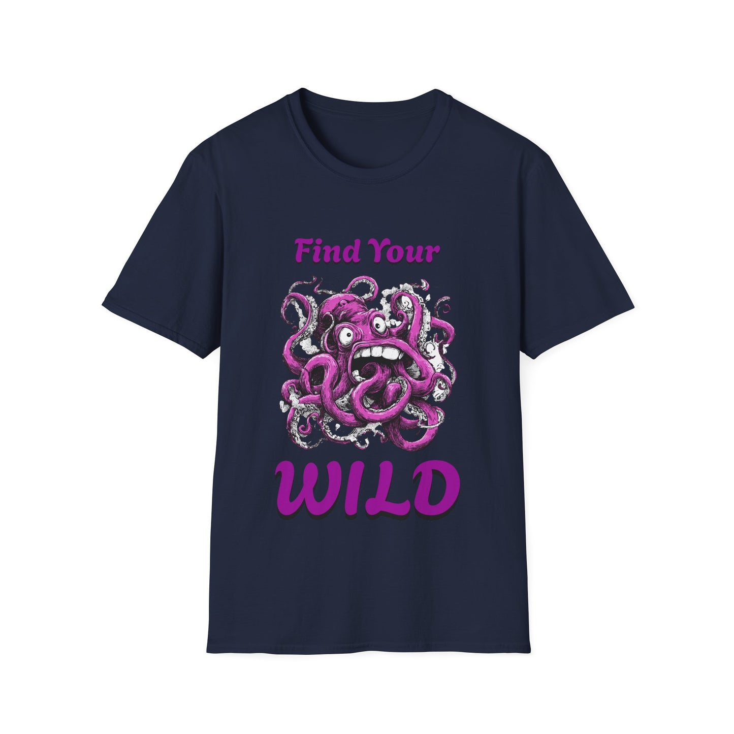 Wild Octopus Unisex T-Shirt