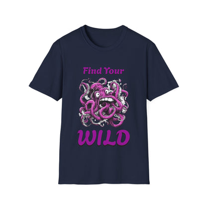 Wild Octopus Unisex T-Shirt