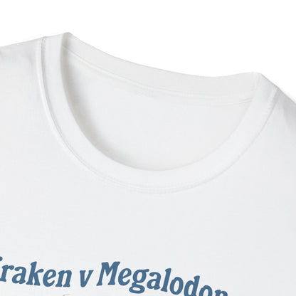 Kraken vs Megalodon T-Shirt