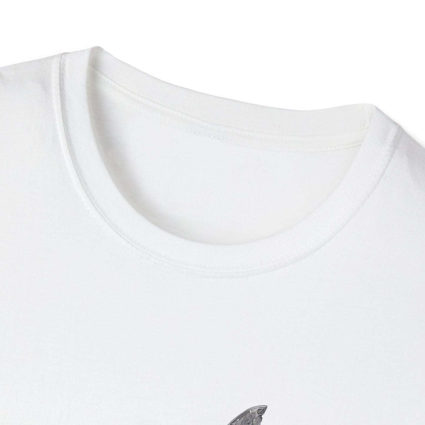 White Shark Graphic  T-Shirt