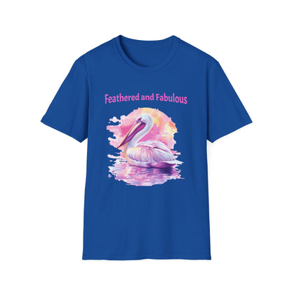 Feathered and Fabulous Pelican T-Shirt