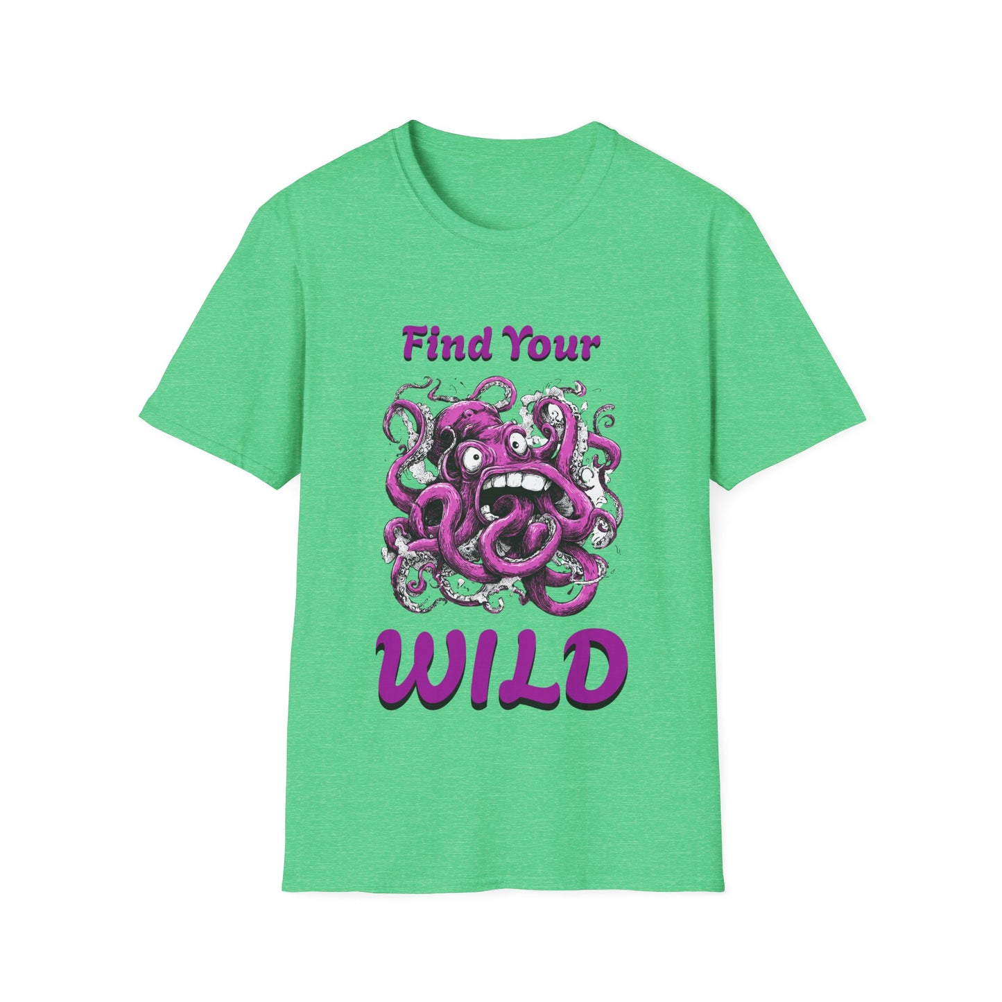 Wild Octopus Unisex T-Shirt