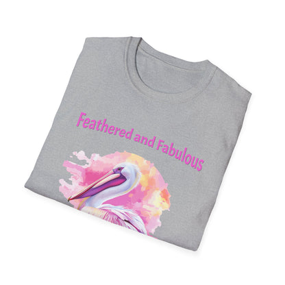 Feathered and Fabulous Pelican T-Shirt