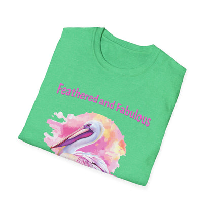Feathered and Fabulous Pelican T-Shirt