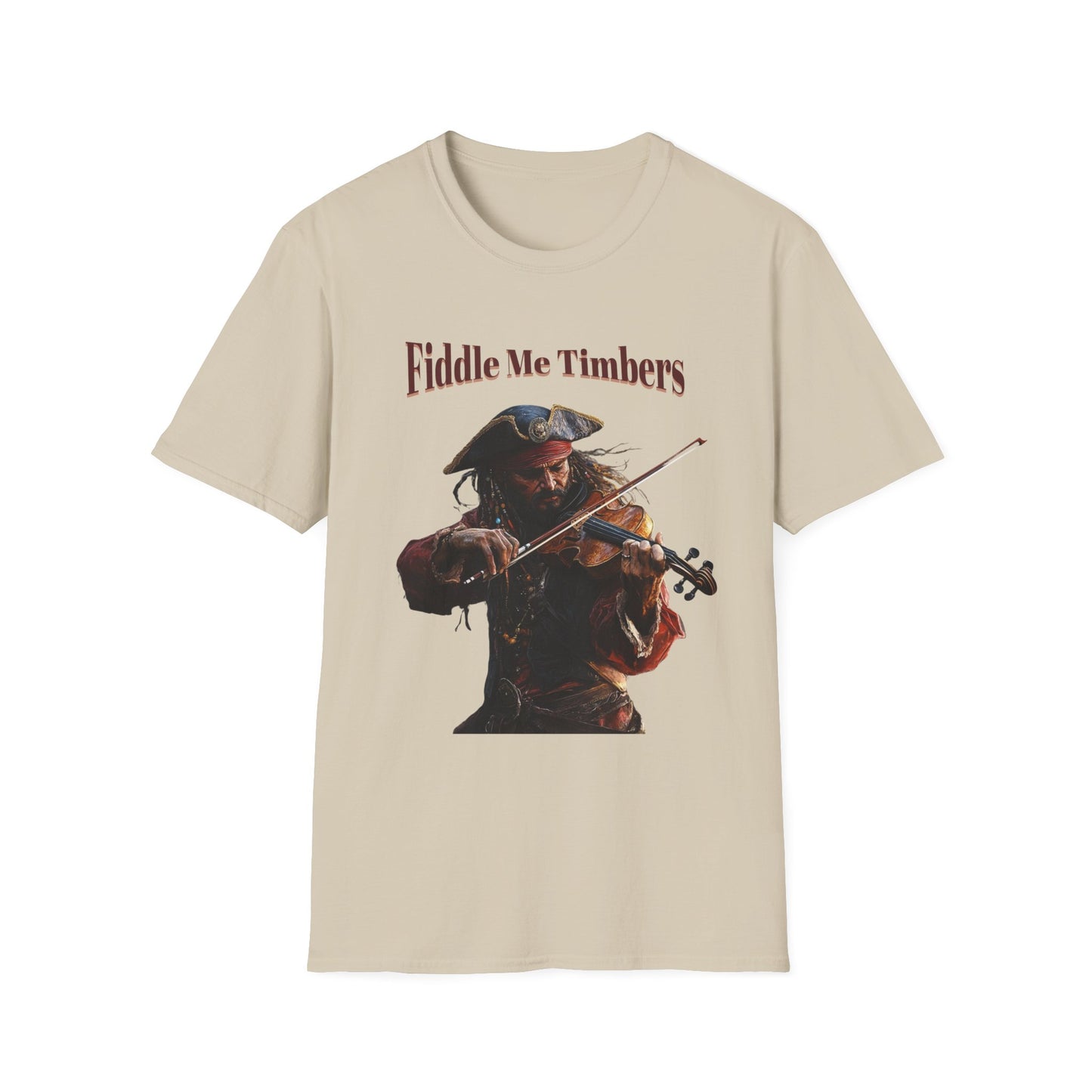 Pirate Fiddle Me Timbers T-Shirt