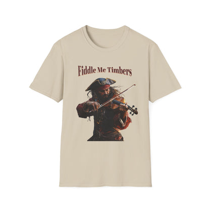Pirate Fiddle Me Timbers T-Shirt