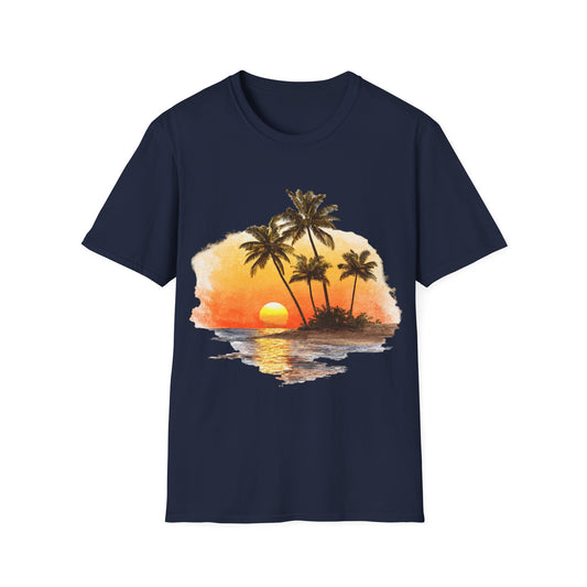Sunset Palm Beach T-Shirt