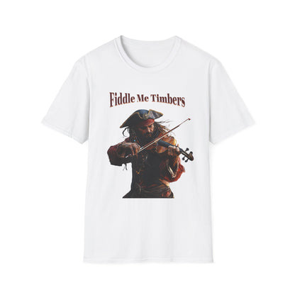 Pirate Fiddle Me Timbers T-Shirt
