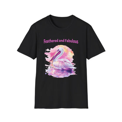 Feathered and Fabulous Pelican T-Shirt