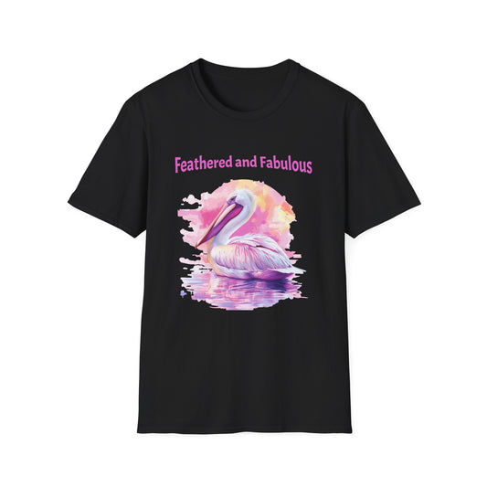 Feathered and Fabulous Pelican T-Shirt