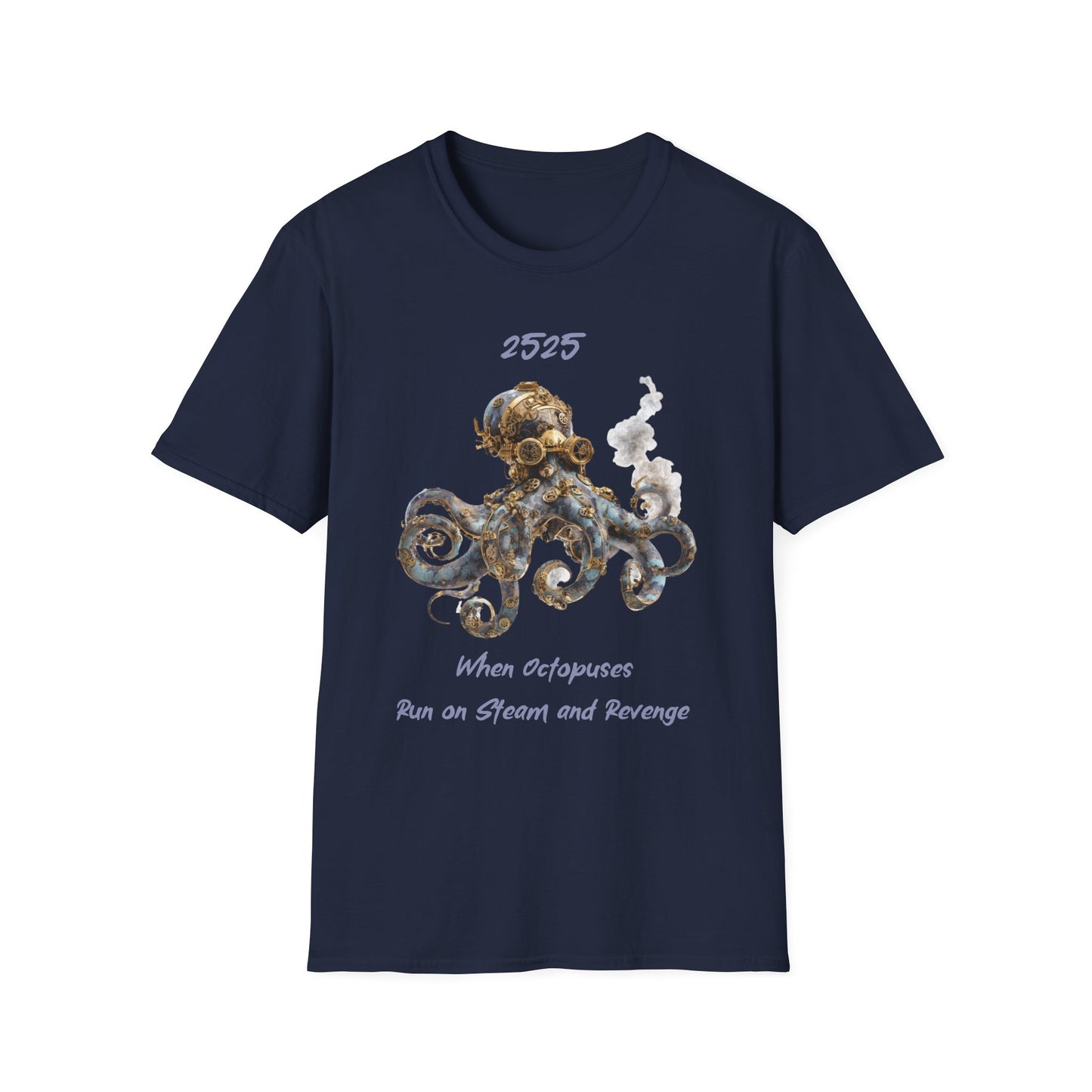 Octopus Steam and Revenge T-shirt