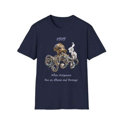 Octopus Steam and Revenge T-shirt