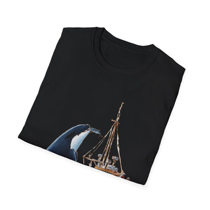 Orca Offering a fish T-shirt