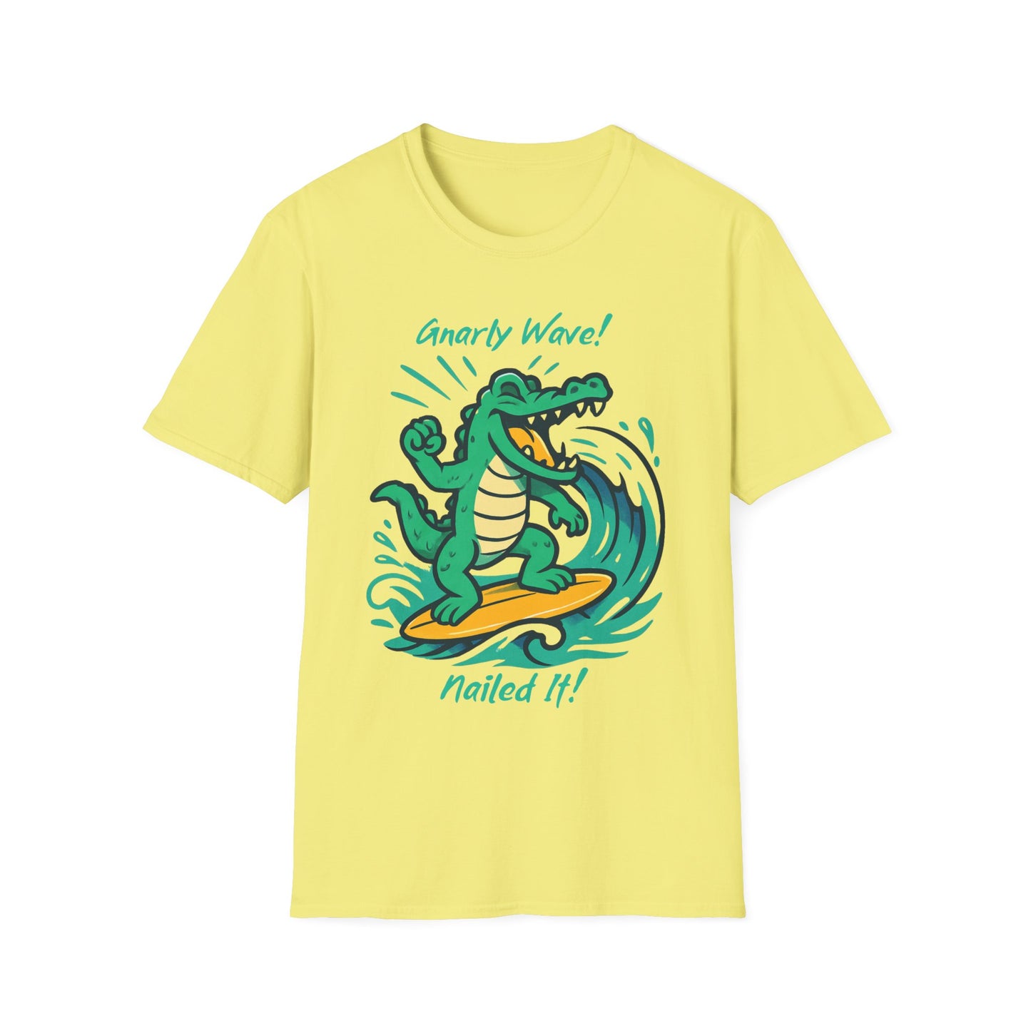 Surfing Crocodile T-Shirt