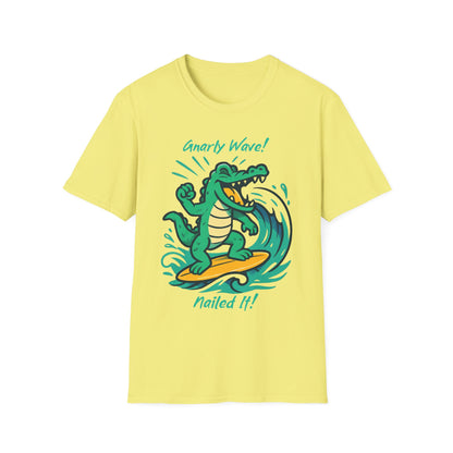 Surfing Crocodile T-Shirt