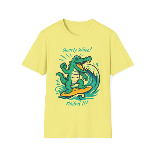 Surfing Crocodile T-Shirt