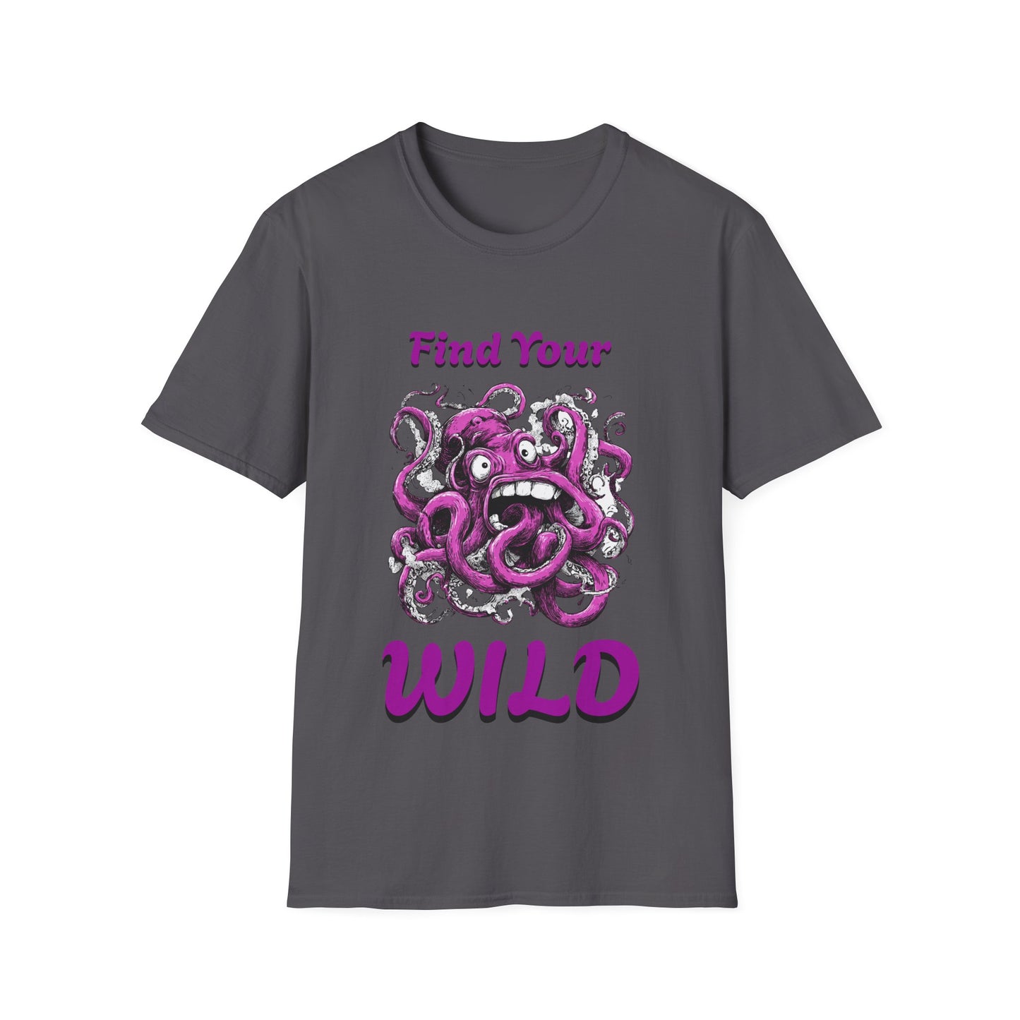 Wild Octopus Unisex T-Shirt