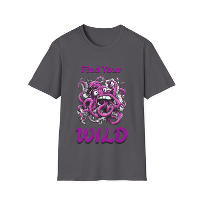 Wild Octopus Unisex T-Shirt