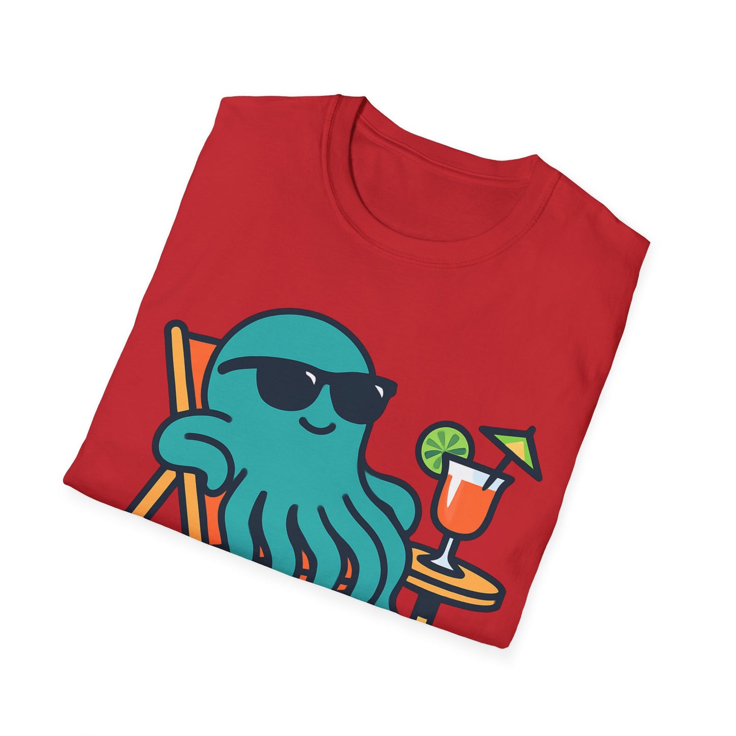 Chillaxing Octopus T-Shirt