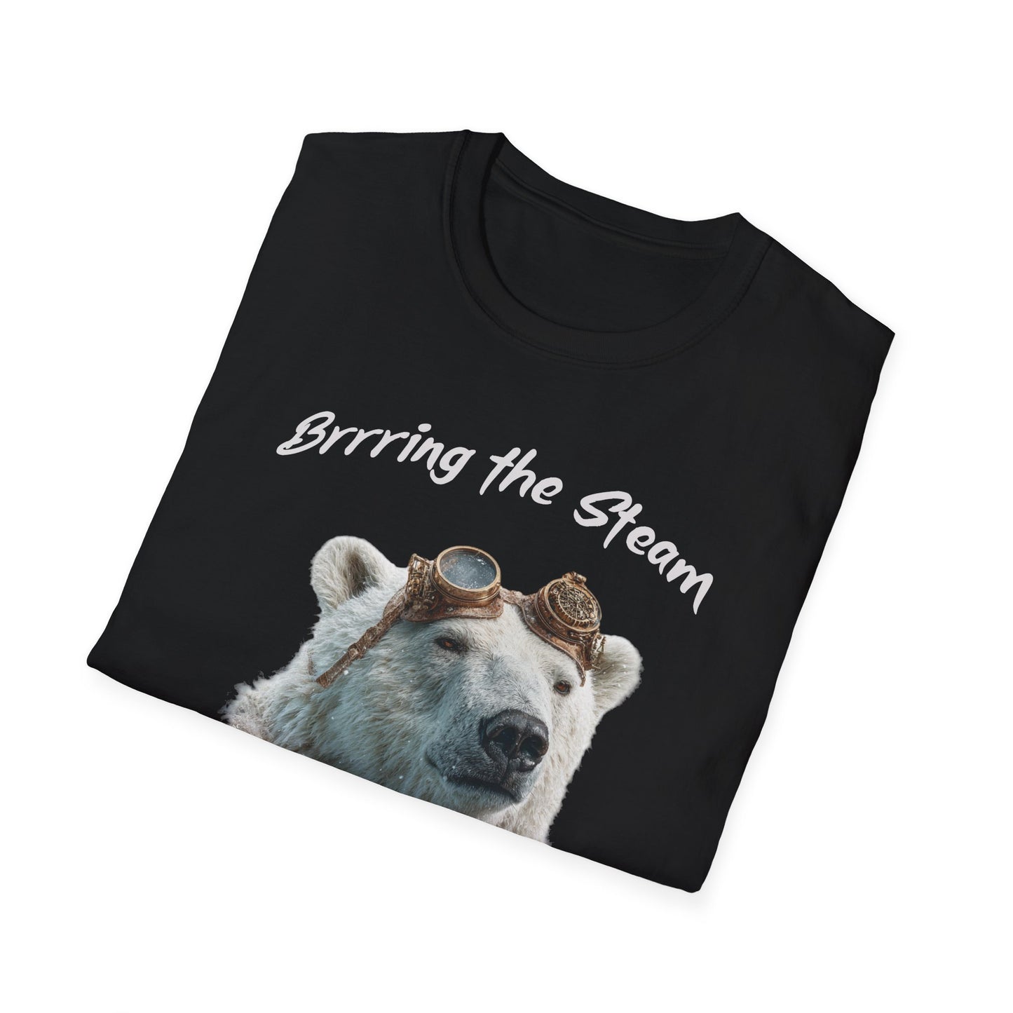 Polar Bear 'Brrring the Steam'  T-Shirt
