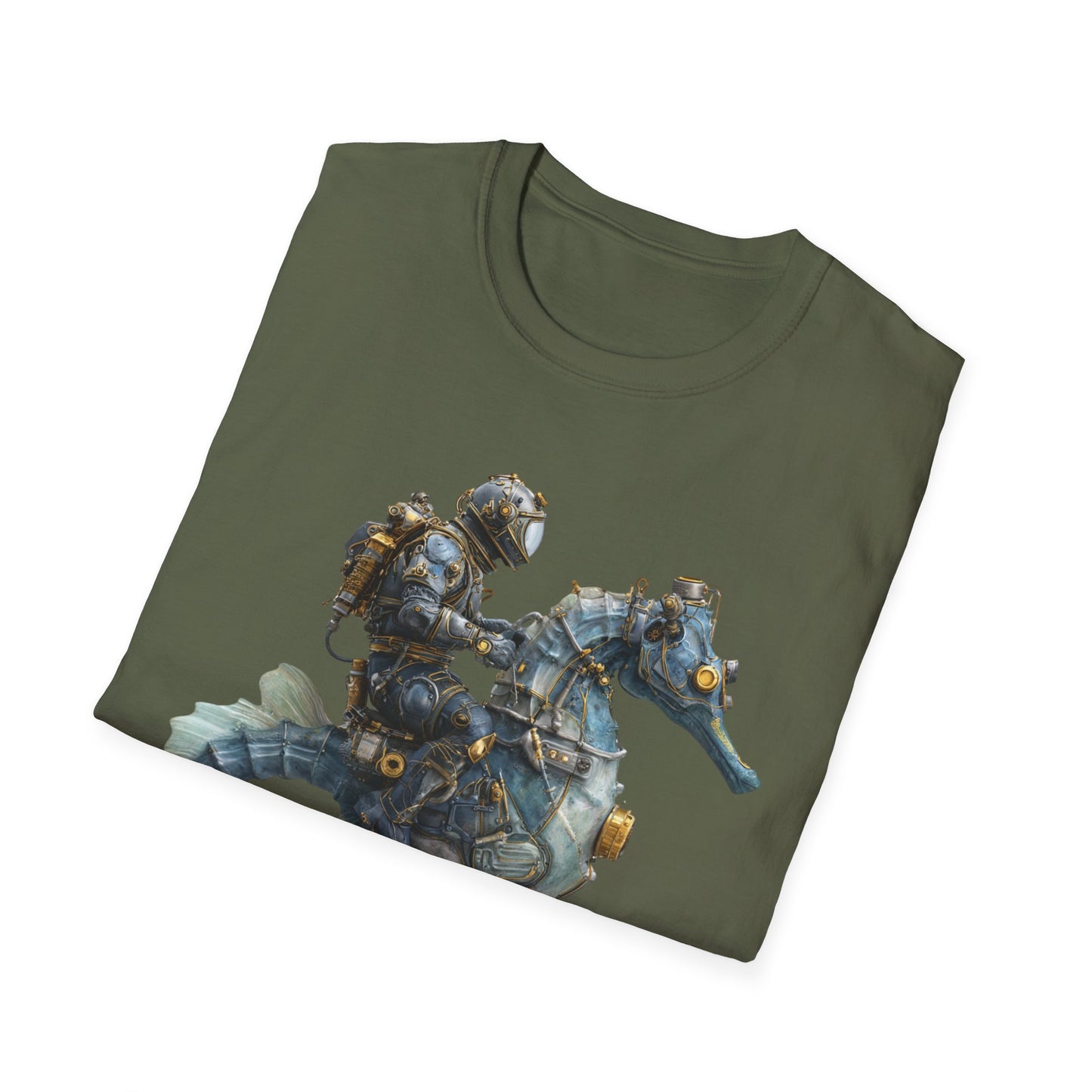 Steampunk Seahorse Cavalry T-Shirt