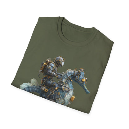 Steampunk Seahorse Cavalry T-Shirt