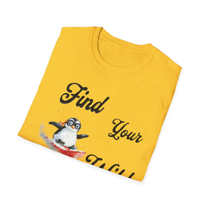 Find Your Wild Penguin T-Shirt