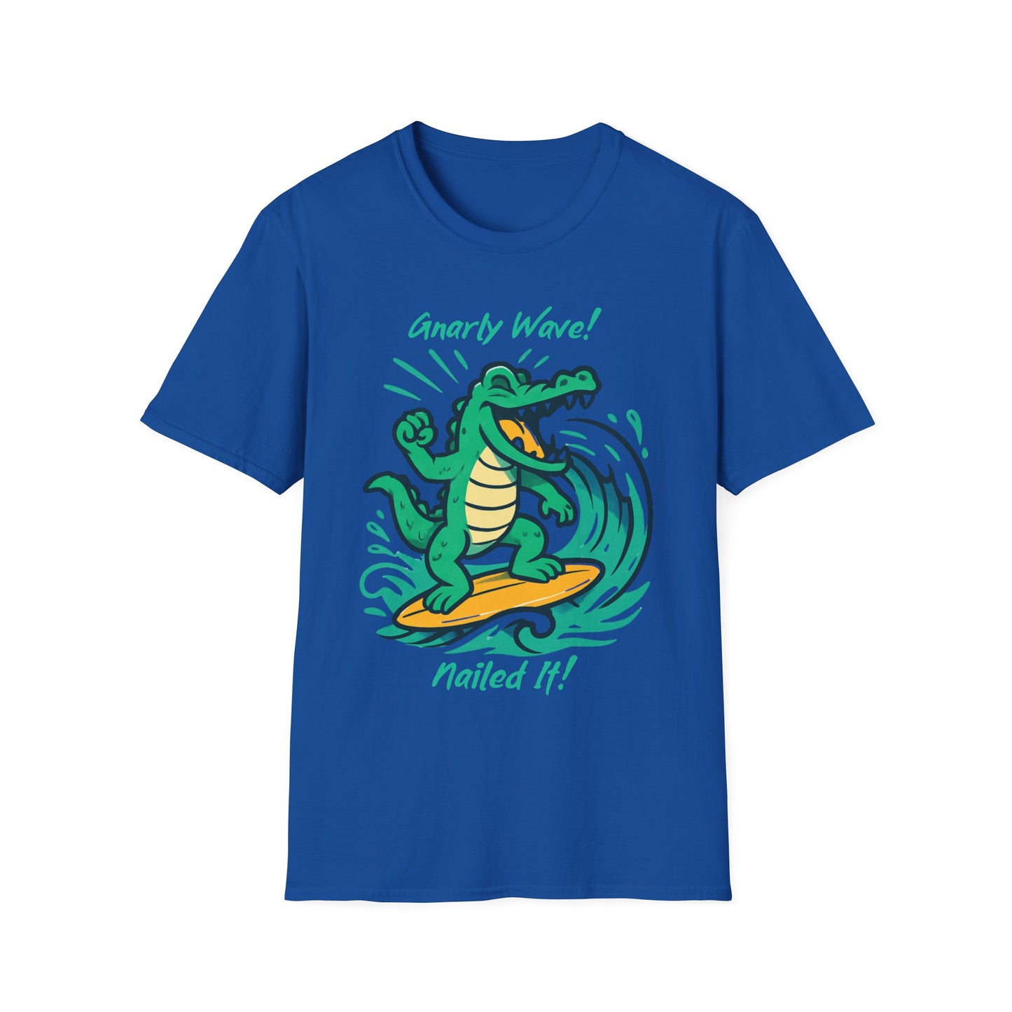 Surfing Crocodile T-Shirt