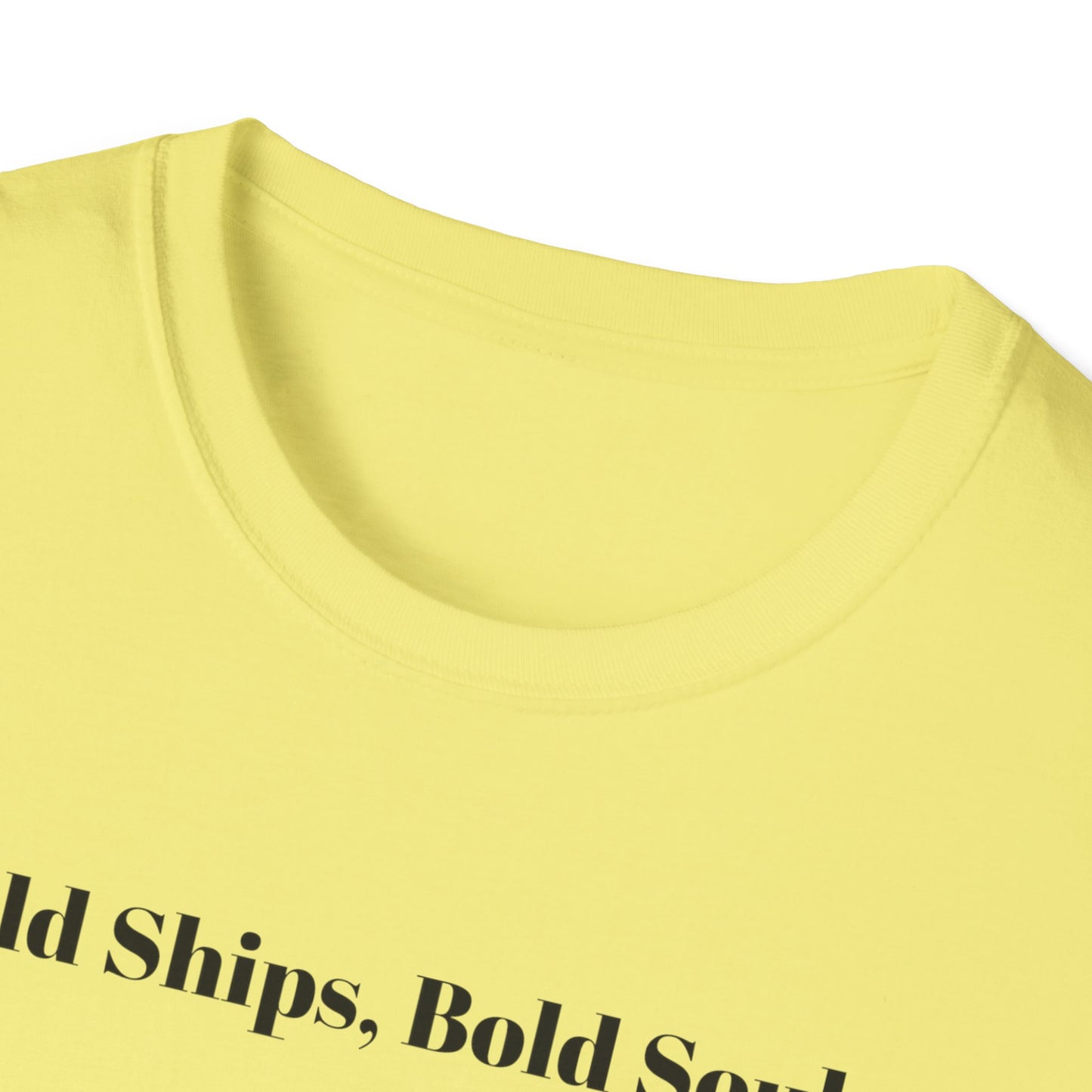 Old Ships, Bold Souls T-shirt