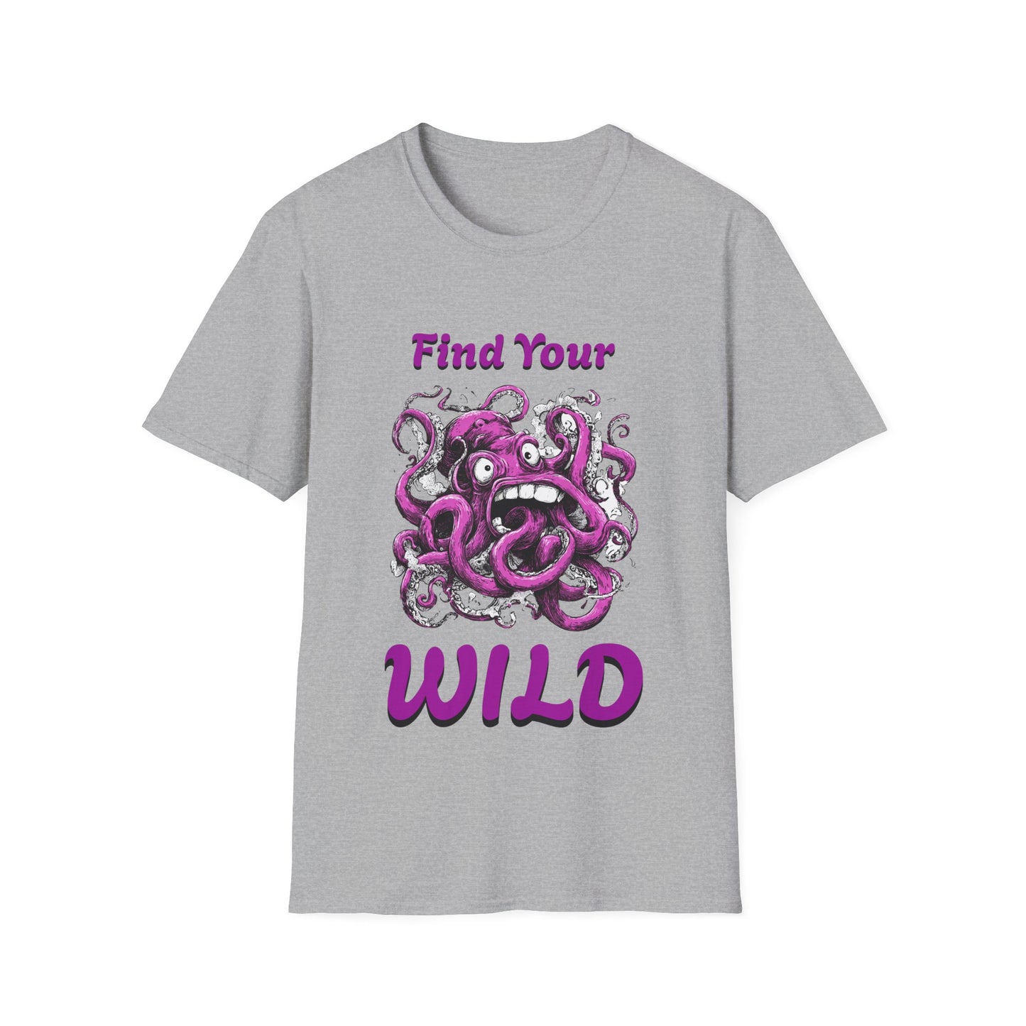 Wild Octopus Unisex T-Shirt