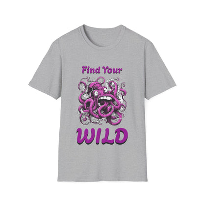 Wild Octopus Unisex T-Shirt
