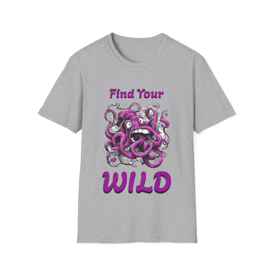 Wild Octopus Unisex T-Shirt