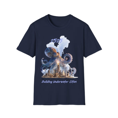 Futuristic Octopus T-Shirt, 2525 Underwater Cities Tee
