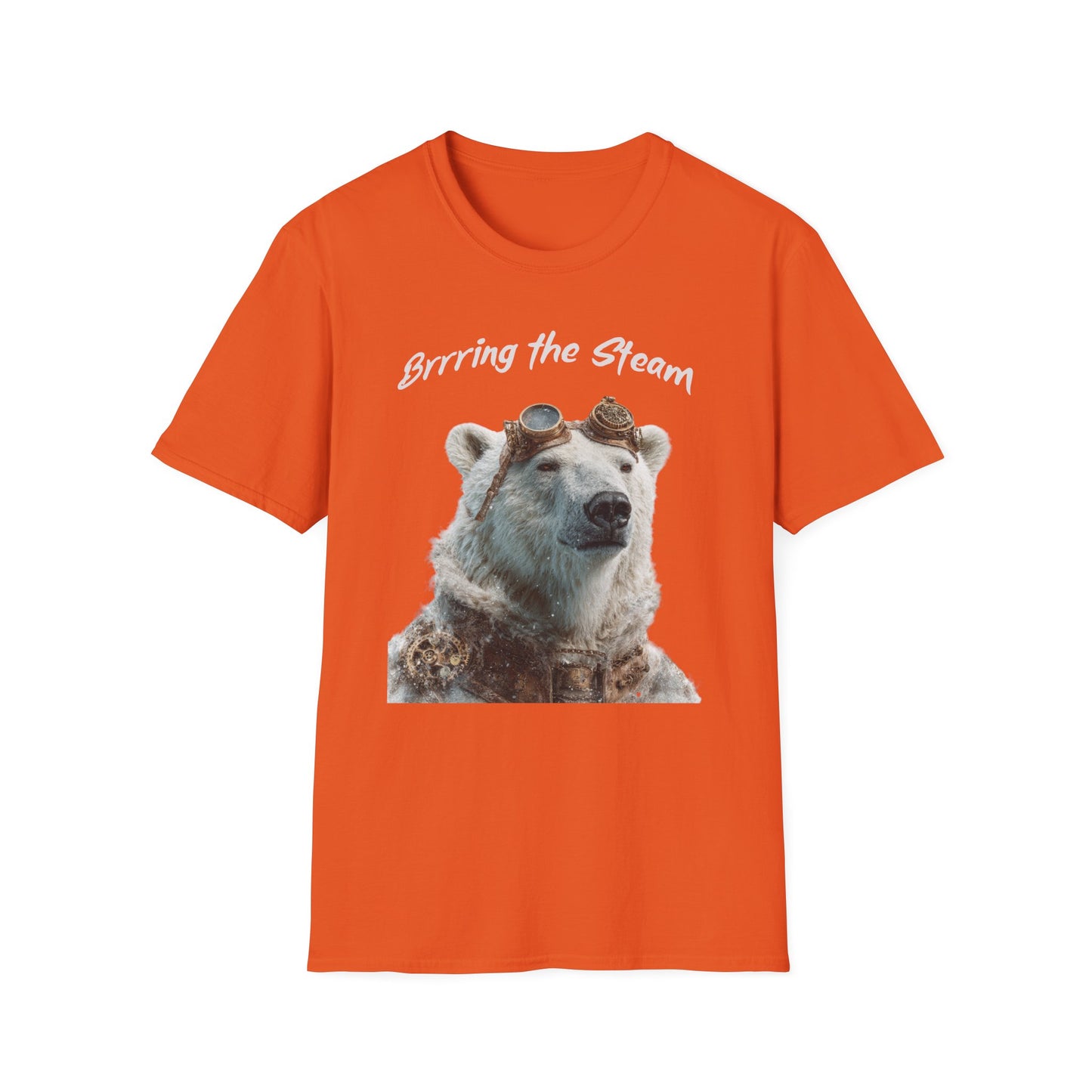 Polar Bear 'Brrring the Steam'  T-Shirt