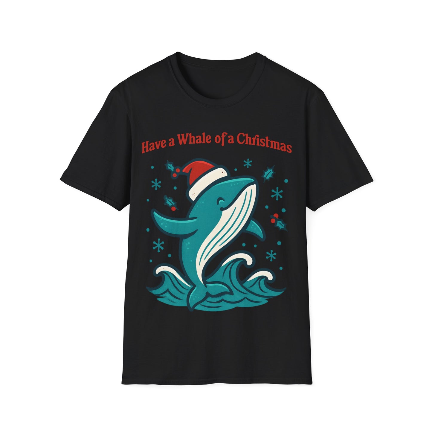 Whale Christmas T-Shirt