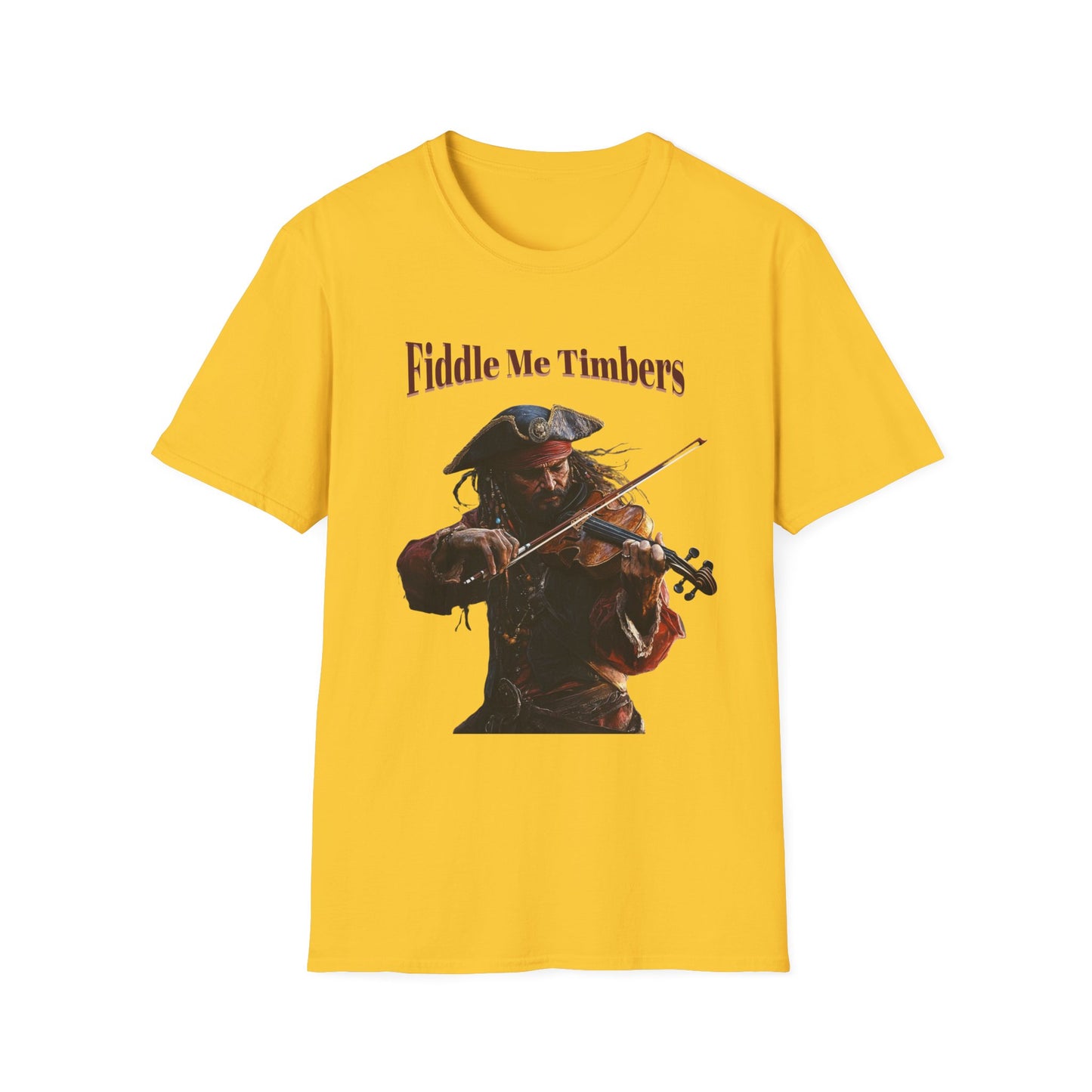 Pirate Fiddle Me Timbers T-Shirt
