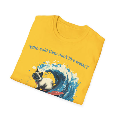 Surfing Cat T-Shirt