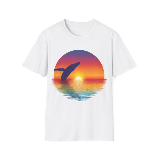 Whale Sunset T-Shirt
