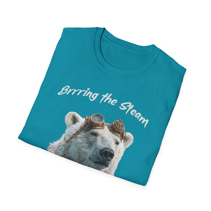 Polar Bear 'Brrring the Steam'  T-Shirt