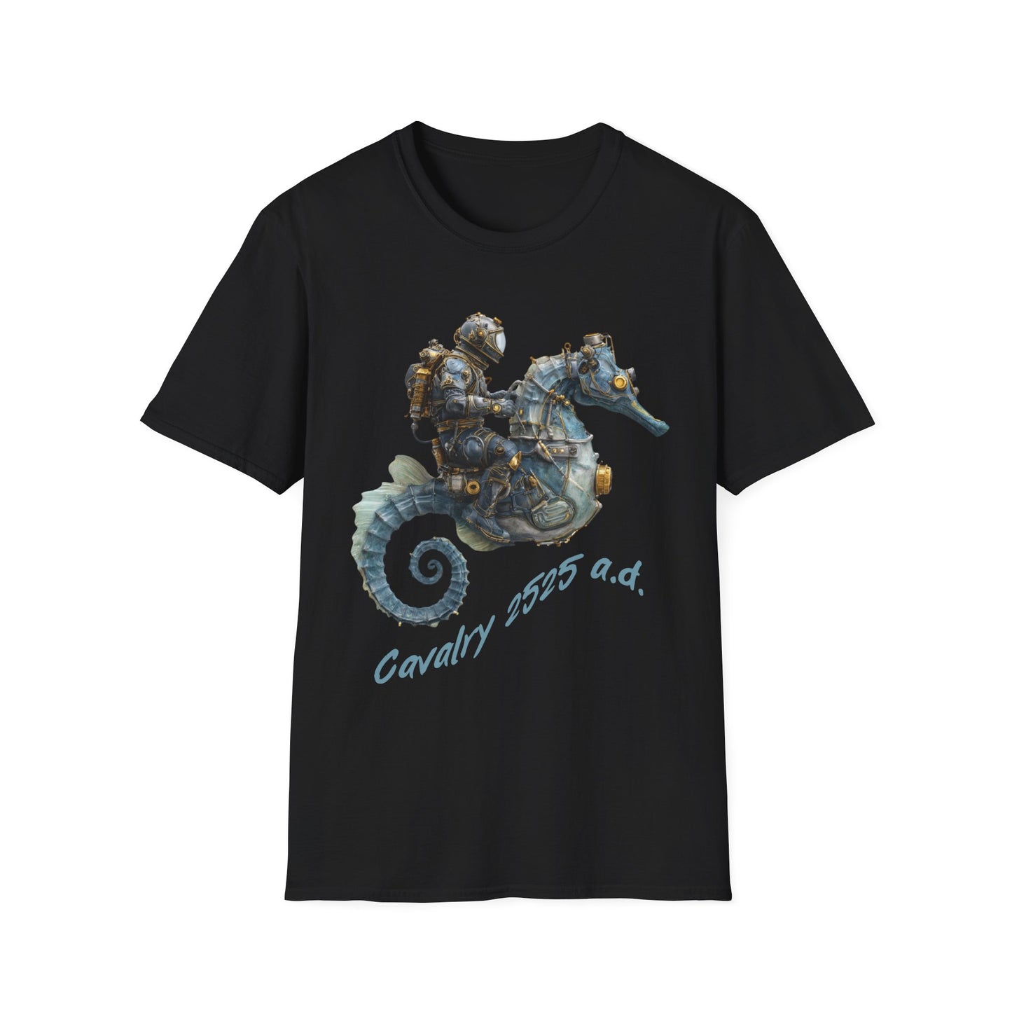 Steampunk Seahorse Cavalry T-Shirt